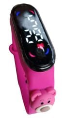 ayıcık panda Led Dokunmatik Ekranlı Dijital Çocuk Ve Genç Kol Saati (AKILLI DEĞİLLER)