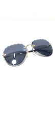 Unisex Sİyah Lens Çerçevesiz Kristal Kesim Lens Uv400 Güneş Gözlüğü
