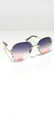 Unisex Sİyah Lens Çerçevesiz Kristal Kesim Lens Uv400 Güneş Gözlüğü iki renk