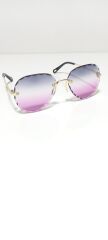 Unisex Sİyah Lens Çerçevesiz Kristal Kesim Lens Uv400 Güneş Gözlüğü MOR