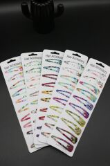 Çıtçıt Toka Karışık Desenli Çıtçıt Toka 10 Adet