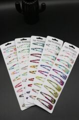 Çıtçıt Toka Karışık Desenli Çıtçıt Toka 10 Adet